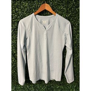 Arc'teryx Kadem Long Sleeve Henley Hiking Outdoor Shirt Women's XS Baby Blue